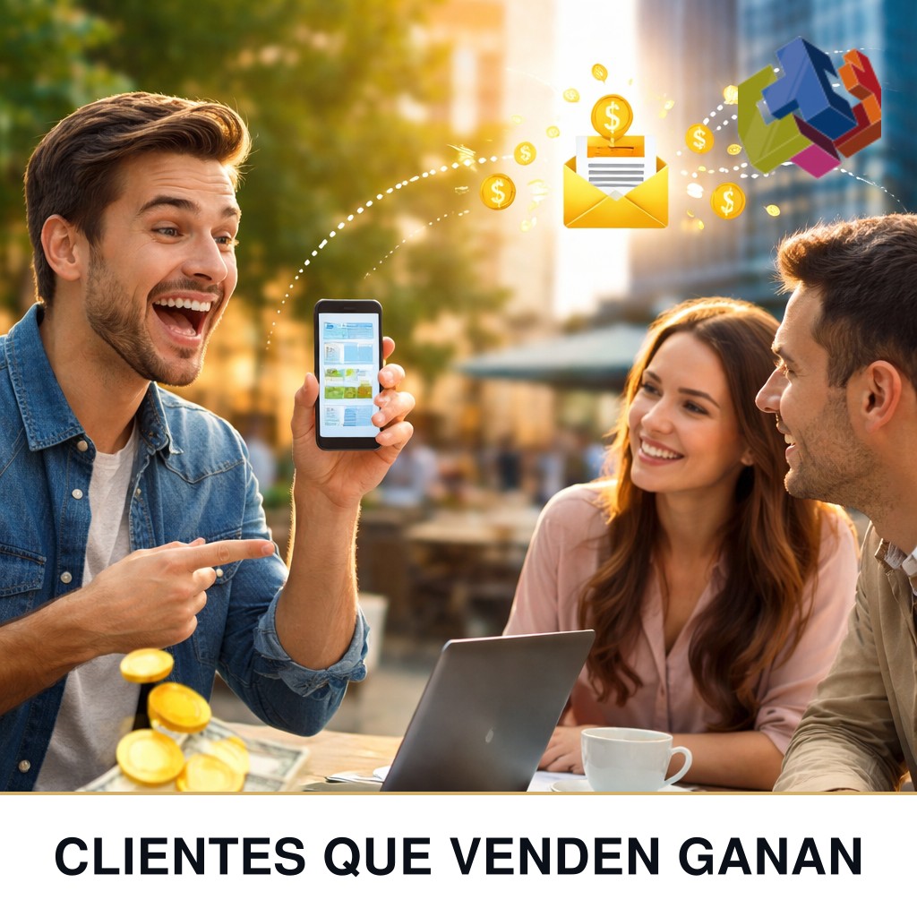 Crece mediante referencias: programa de referidos WEB24