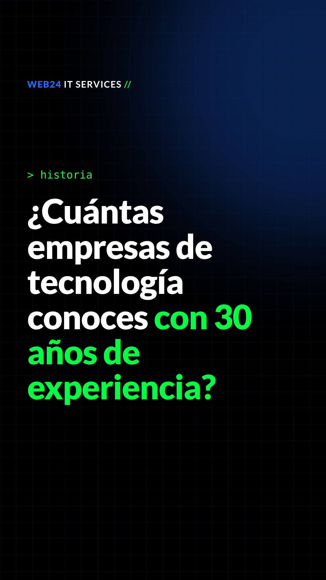 30 años de experiencia en automatización de procesos
