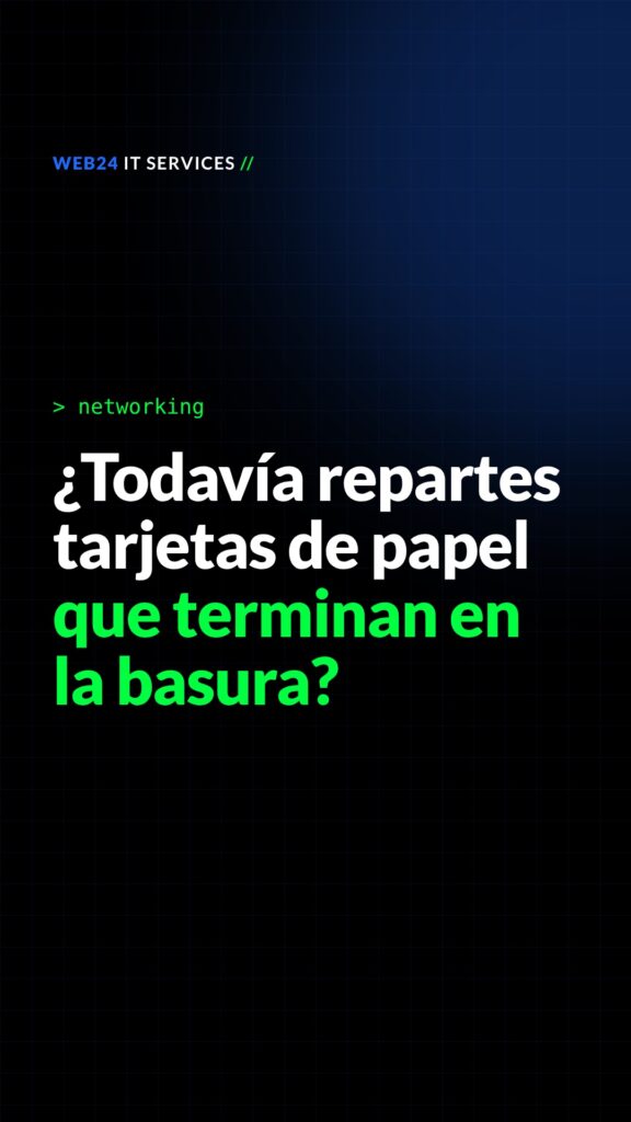 Tarjetas Digitales con QR: Deja Atrás el Papel